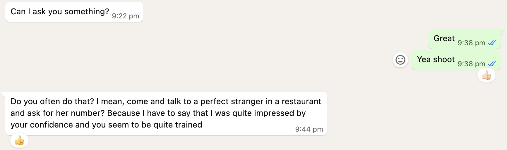 Message from Justine